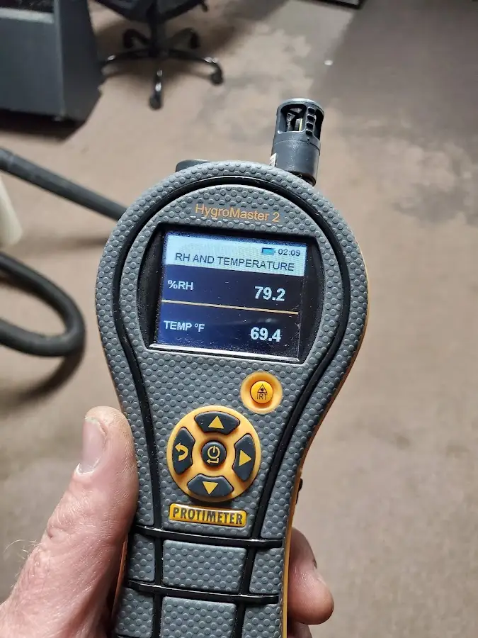 Moisture meter humidity assessment for Mold Remediation & Removal in Walkersville